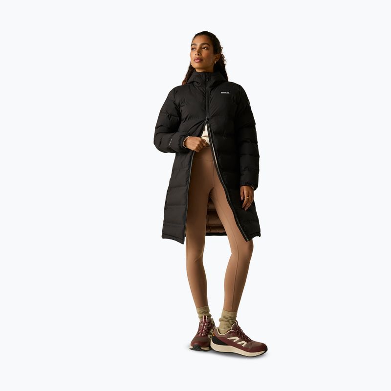 Moteriškas šiltintas paltas REGATTA Altoro Thermal Long black/mocha 2