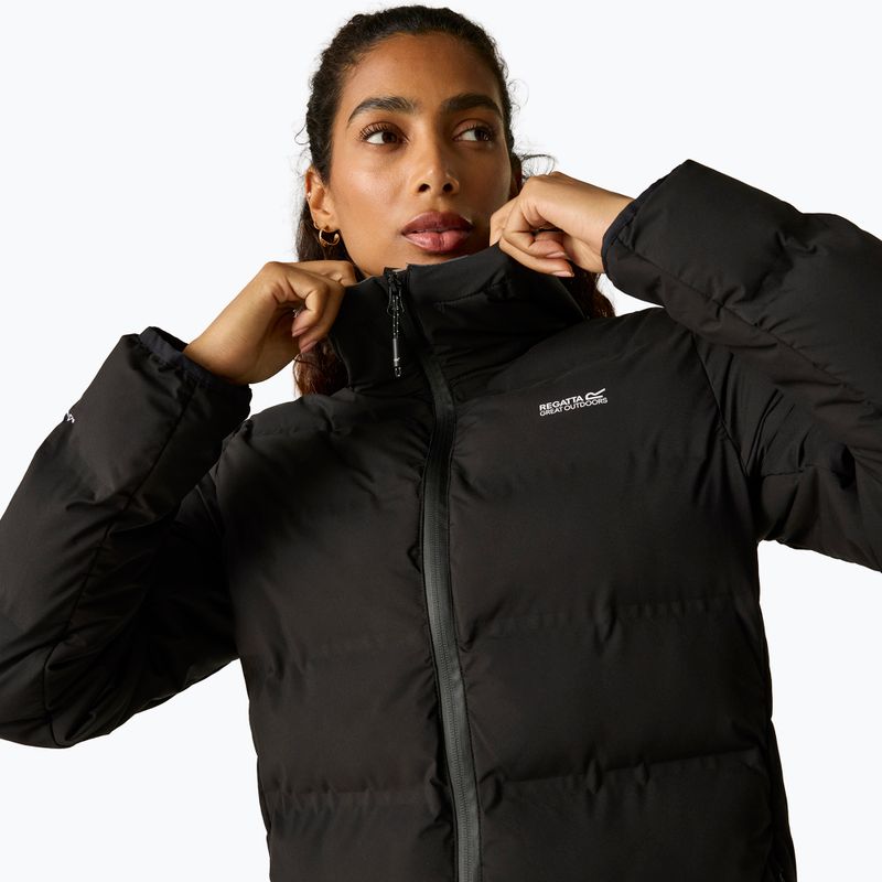 Moteriškas šiltintas paltas REGATTA Altoro Thermal Long black/mocha 8