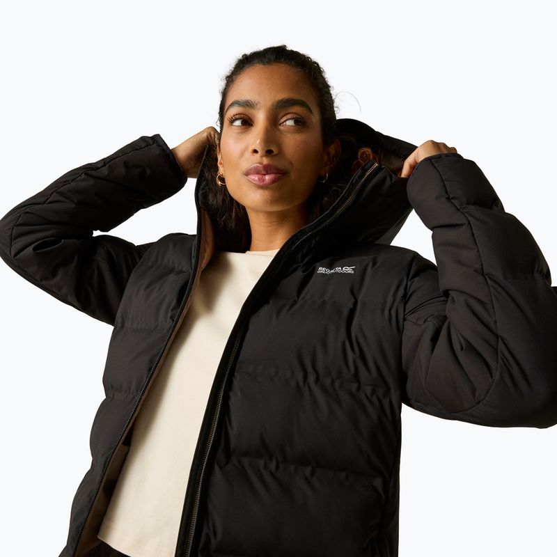 Moteriškas šiltintas paltas REGATTA Altoro Thermal Long black/mocha 9