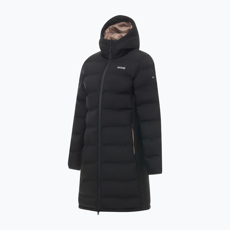 Moteriškas šiltintas paltas REGATTA Altoro Thermal Long black/mocha 12