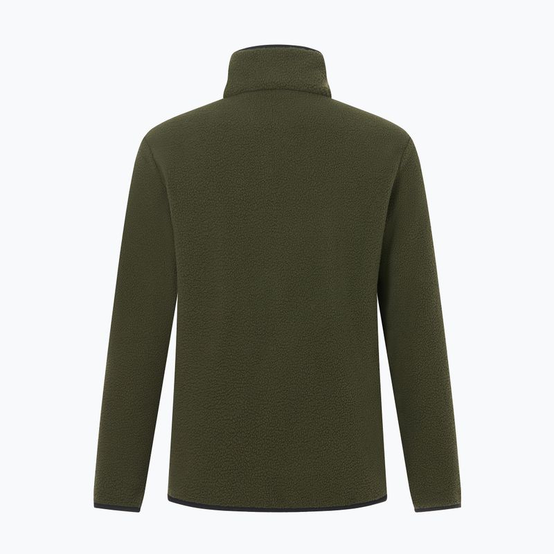Vyriškas flisinis džemperis REGATTA Frankie Borg dark khaki/black 8