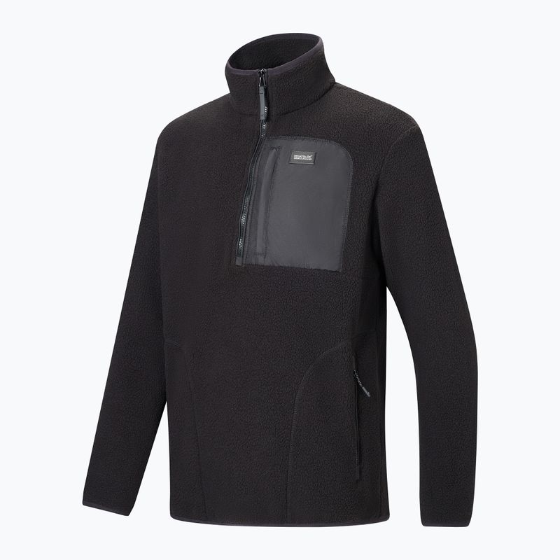Vyriškas flisinis džemperis REGATTA Frankie Borg Half Zip black/black 10