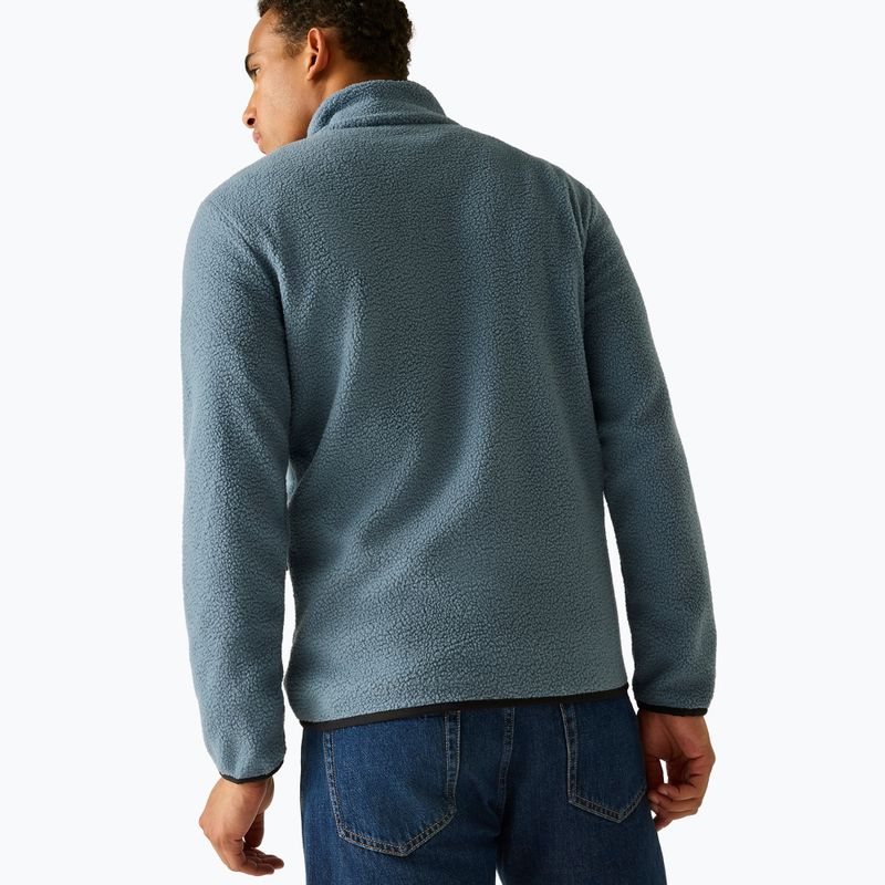 Vyriškas flisinis džemperis REGATTA Frankie Borg Half Zip grey mirage/black 4