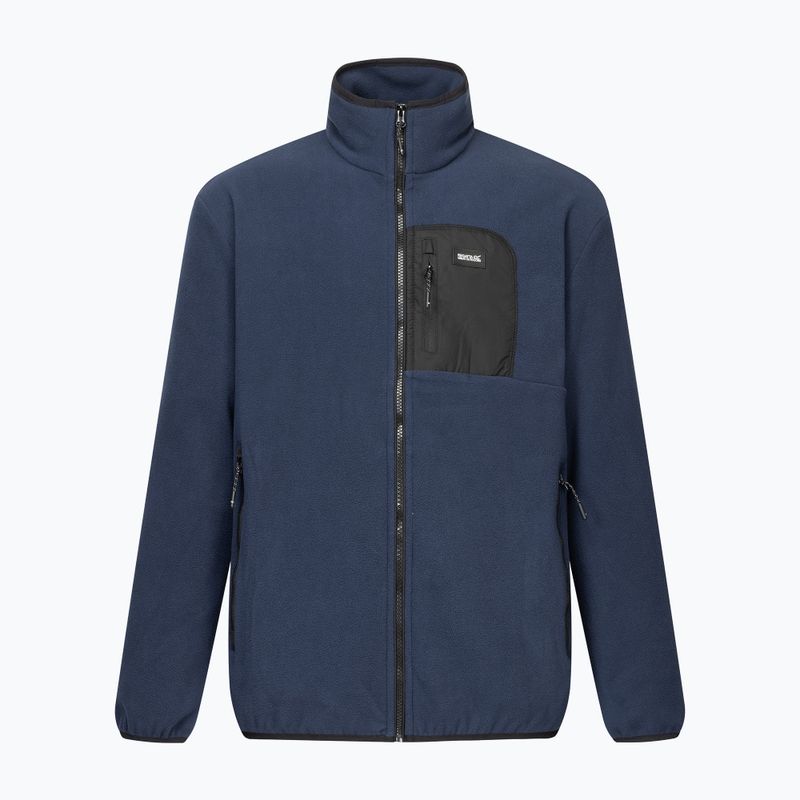 Vyriškas flisinis džemperis REGATTA Frankie Full Zip Fleece navy/black 7