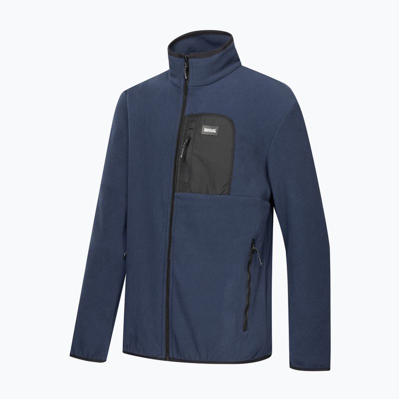 Vyriškas flisinis džemperis REGATTA Frankie Full Zip Fleece navy/black 9