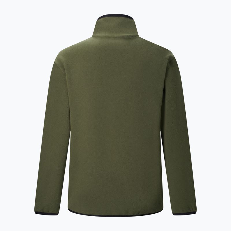 Vyriškas flisinis džemperis REGATTA  Frankie Full Zip Fleece dark khaki/black 2
