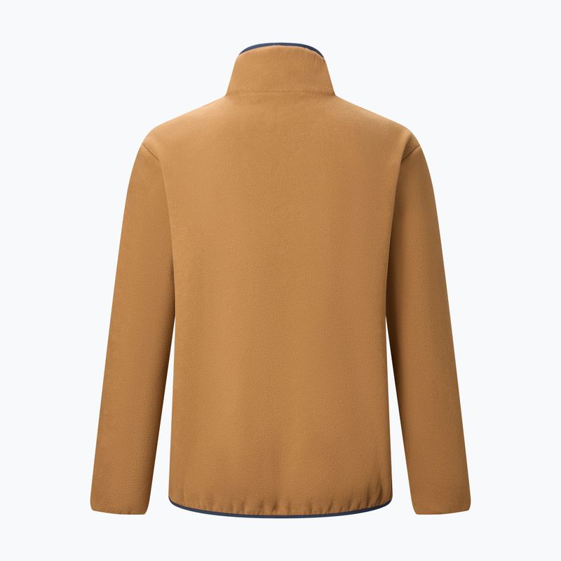 Vyriškas flisinis džemperis REGATTA Frankie Half Zip rich tan/navy 8