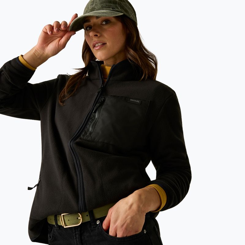 Moteriškas flisinis džemperis REGATTA Frankie Full Zip black 3