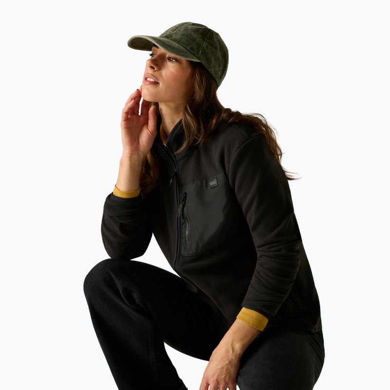 Moteriškas flisinis džemperis REGATTA Frankie Full Zip black 6