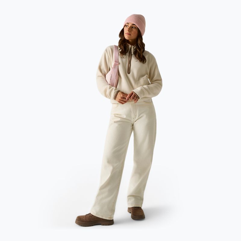 Moteriškas flisinis džemperis Regatta Frankie Half Zip light vanilla/mocha 3