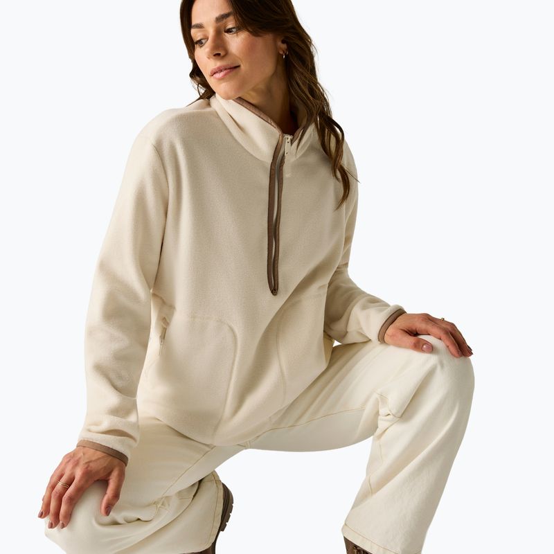Moteriškas flisinis džemperis Regatta Frankie Half Zip light vanilla/mocha 6