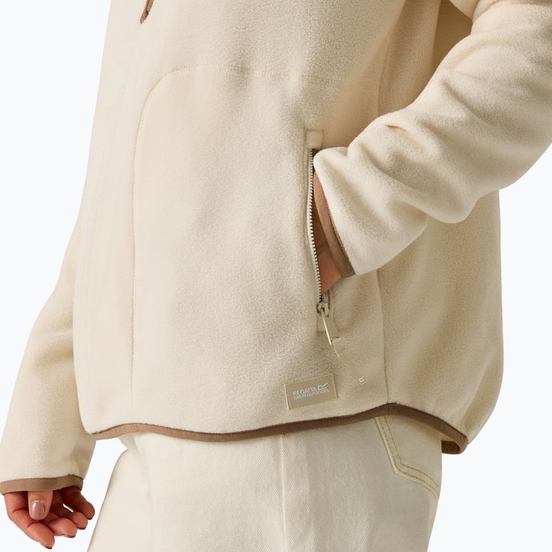 Moteriškas flisinis džemperis Regatta Frankie Half Zip light vanilla/mocha 7