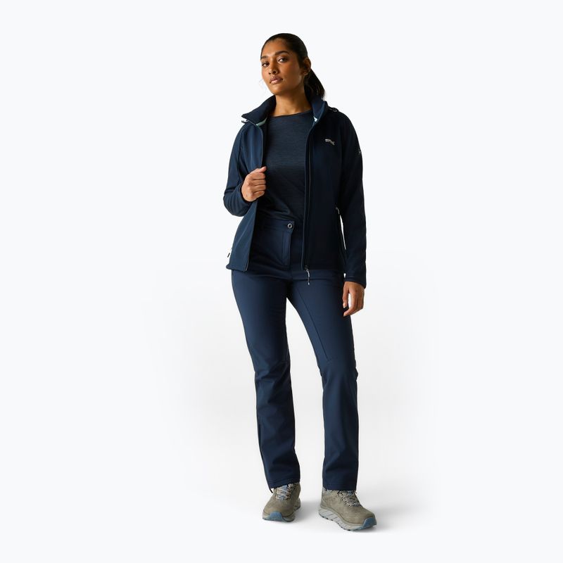 Moteriškos softshell kelnės REGATTA Geo Softshell II navy 2