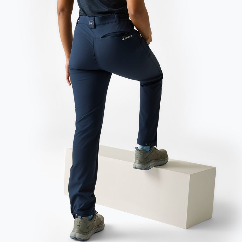 Moteriškos softshell kelnės REGATTA Geo Softshell II navy 4