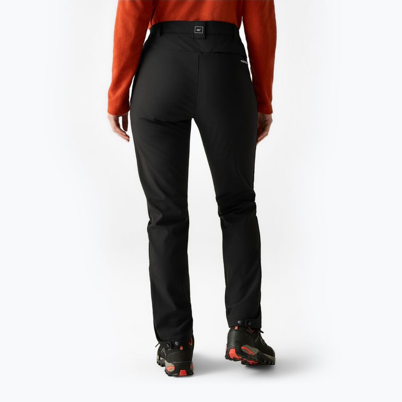 Moteriškos softshell kelnės REGATTA Geo Softshell II black 3