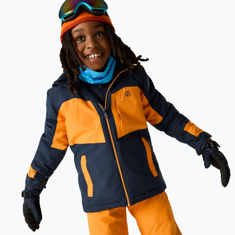 Vaikiška slidinėjimo striukė Dare2B Rip It Jacket navy/electric orange 4
