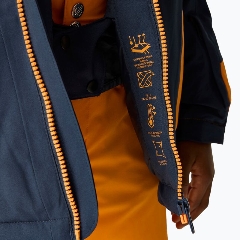 Vaikiška slidinėjimo striukė Dare2B Rip It Jacket navy/electric orange 7
