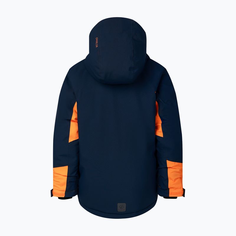 Vaikiška slidinėjimo striukė Dare2B Rip It Jacket navy/electric orange 10