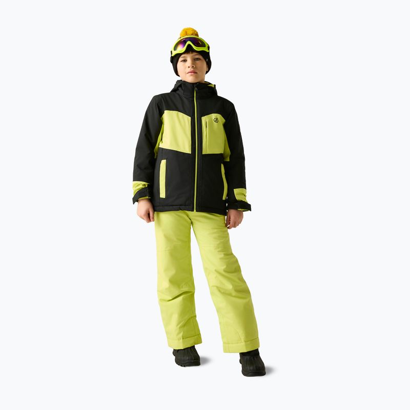 Vaikiška slidinėjimo striukė Dare2B Rip It Jacket black/wild lime 2