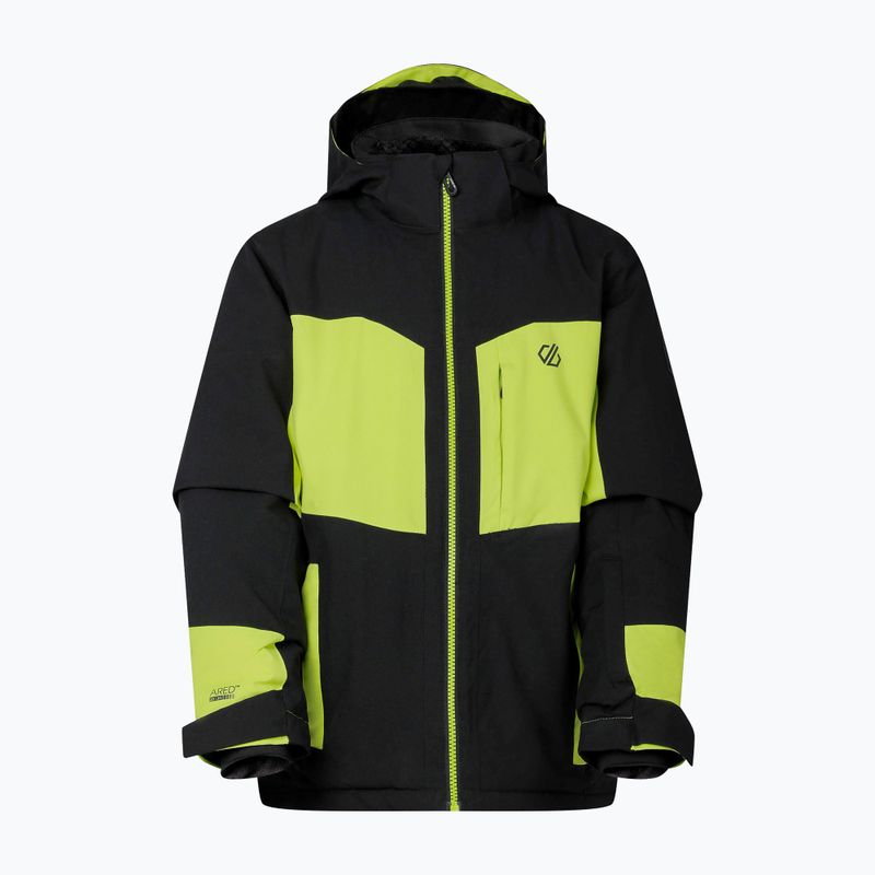 Vaikiška slidinėjimo striukė Dare2B Rip It Jacket black/wild lime 10