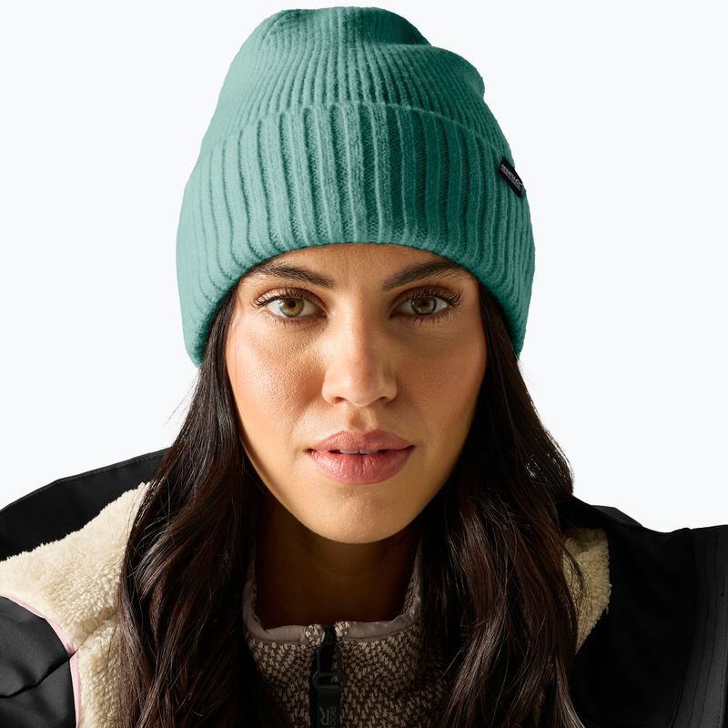 Žieminė moteriška kepurė REGATTA Ribbed Basic dark forest green 3