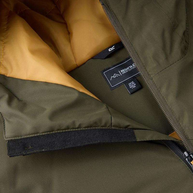 Vyriška lietaus striukė REGATTA Allston dark khaki/wood brown 13