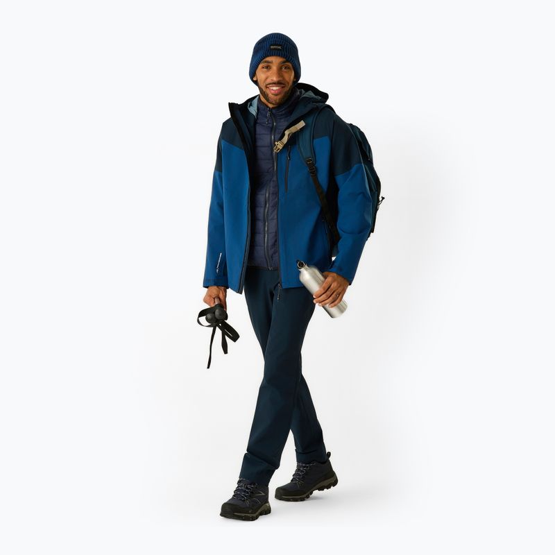 Vyriška 3 in‑1 striukė REGATTA Wentwood 3in1 aviator blue/navy 2