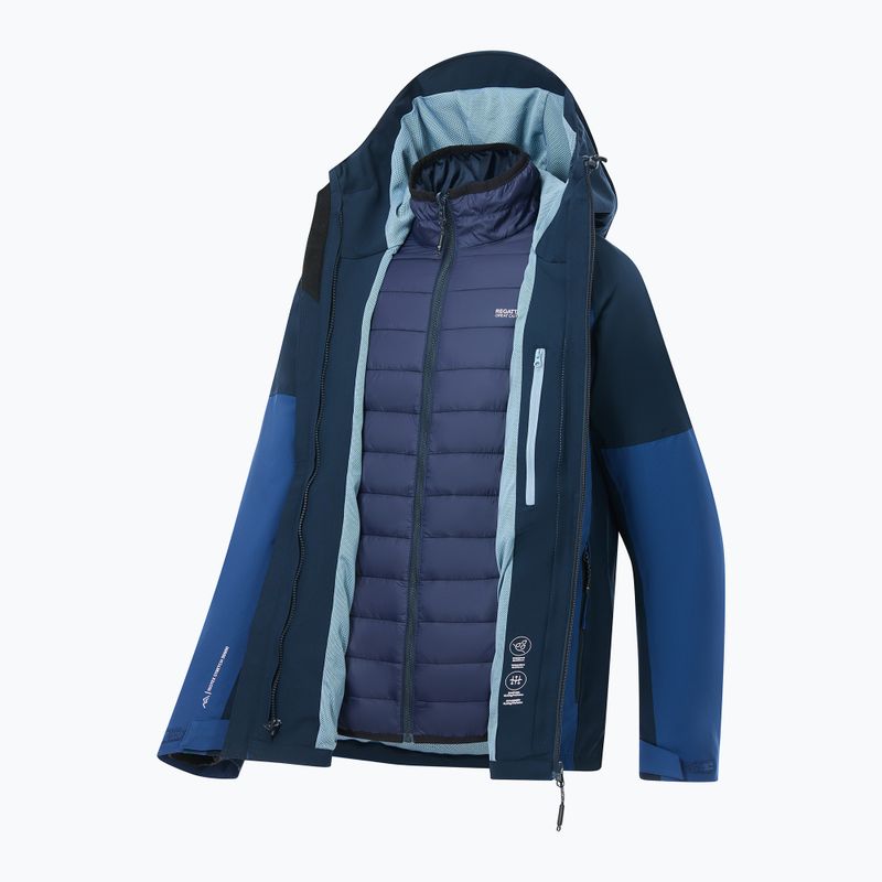 Vyriška 3 in‑1 striukė REGATTA Wentwood 3in1 aviator blue/navy 14