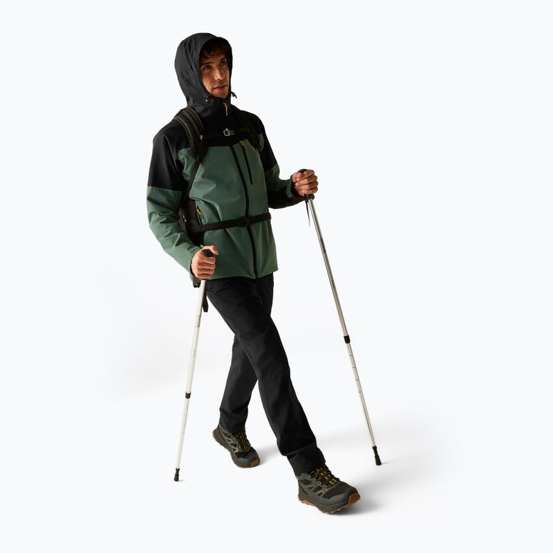 Vyriška 3 in‑1 striukė REGATTA Wentwood 3in1 dark forest green/black 2