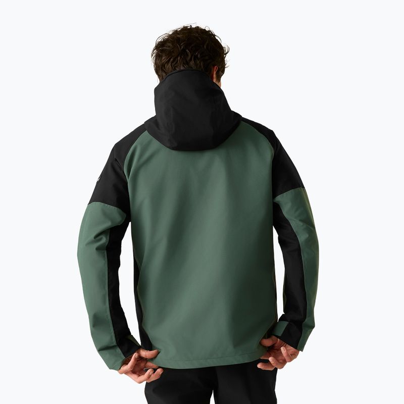Vyriška 3 in‑1 striukė REGATTA Wentwood 3in1 dark forest green/black 3