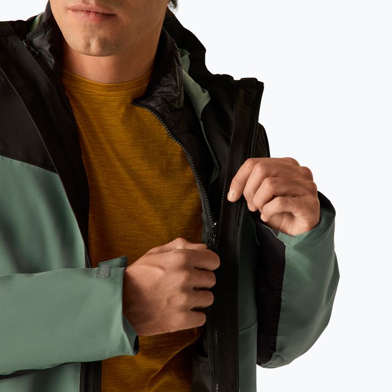 Vyriška 3 in‑1 striukė REGATTA Wentwood 3in1 dark forest green/black 7