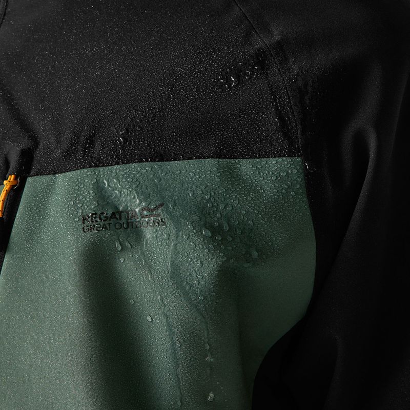 Vyriška 3 in‑1 striukė REGATTA Wentwood 3in1 dark forest green/black 8