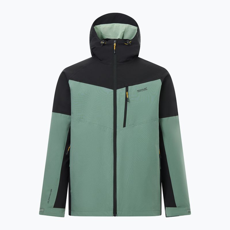 Vyriška 3 in‑1 striukė REGATTA Wentwood 3in1 dark forest green/black 10