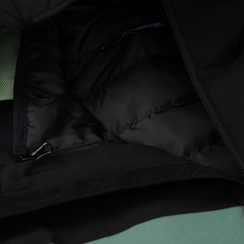 Vyriška 3 in‑1 striukė REGATTA Wentwood 3in1 dark forest green/black 15