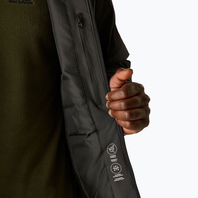 Vyriška lietaus striukė Regatta Highton Stretch Padded Jacket ash/black 8