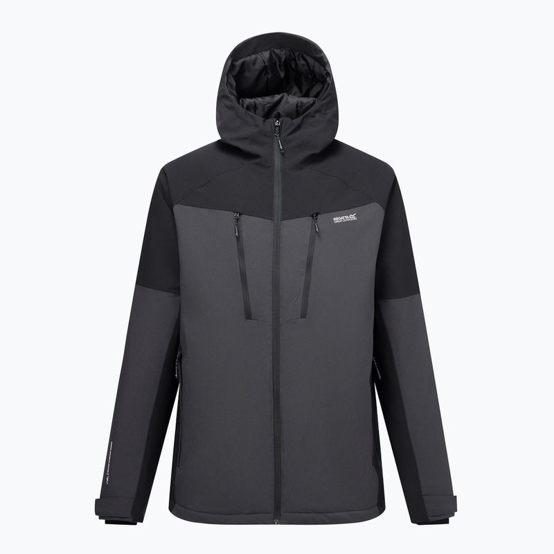 Vyriška lietaus striukė Regatta Highton Stretch Padded Jacket ash/black 10