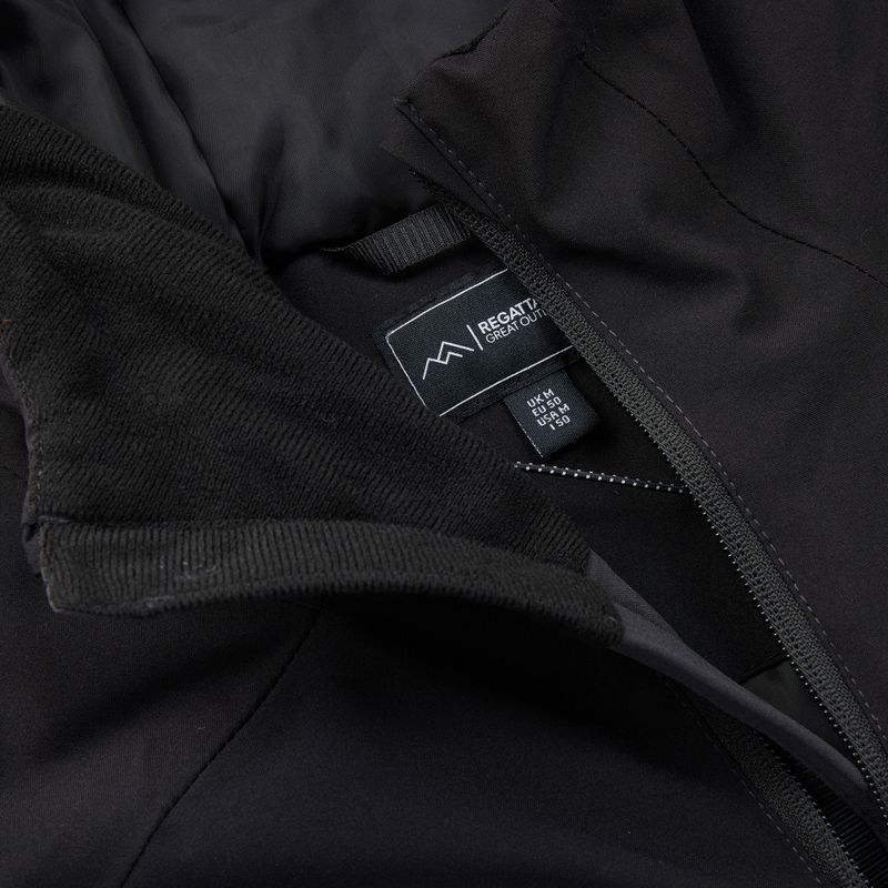 Vyriška lietaus striukė Regatta Highton Stretch Padded Jacket ash/black 13