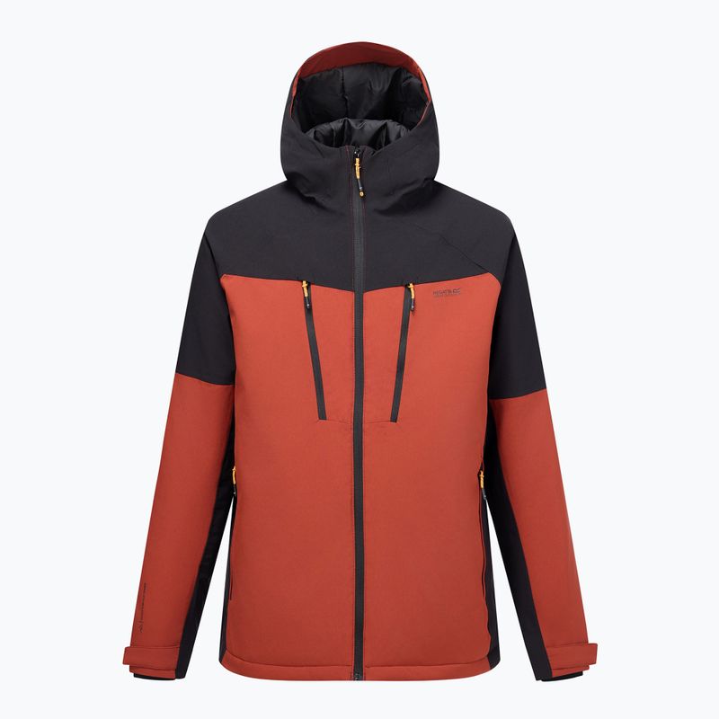 Vyriška lietaus striukė Regatta Highton Stretch Padded Jacket burnt henna/black 10
