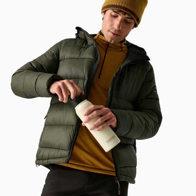 Vyriška pašiltinta striukė REGATTA Munaro dark khaki 5