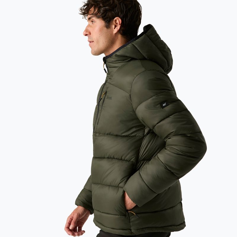 Vyriška pašiltinta striukė REGATTA Munaro dark khaki 7