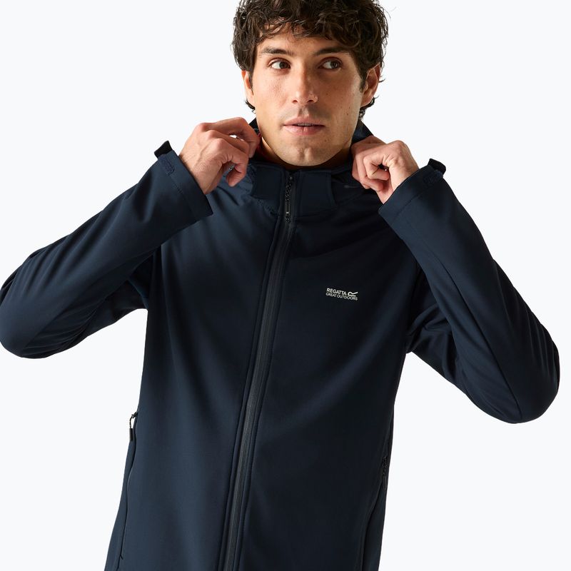 Vyriška softshell striukė REGATTA Denvo navy 3
