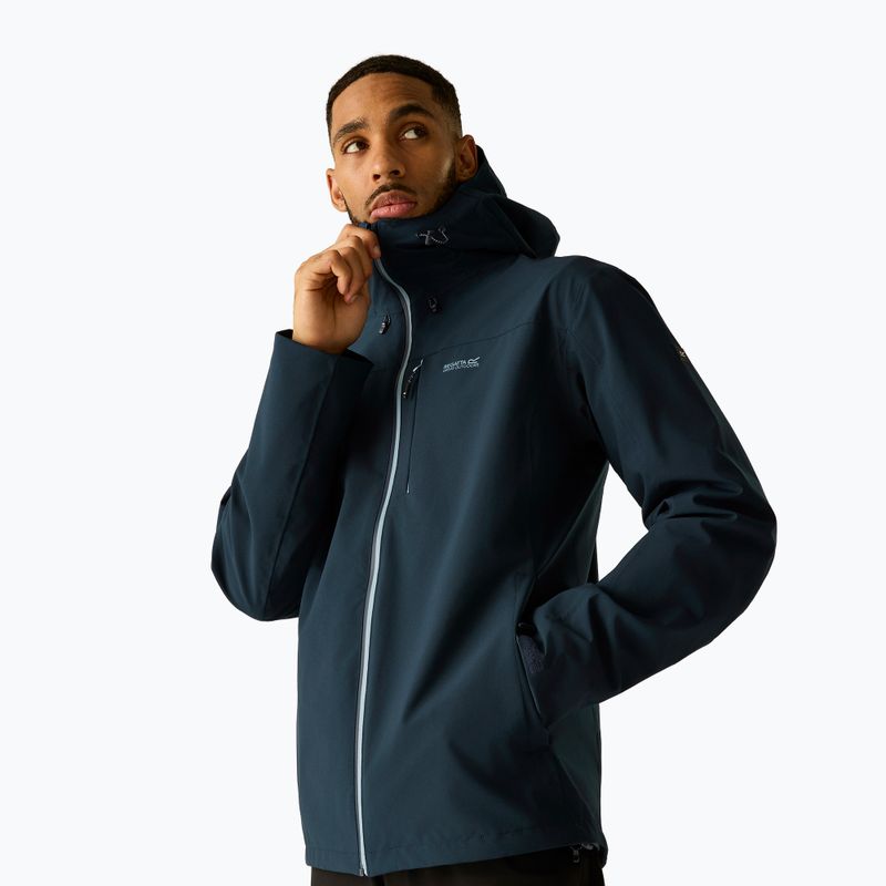 Vyriška lietaus striukė REGATTA Birchdale II navy/dusky blue 3