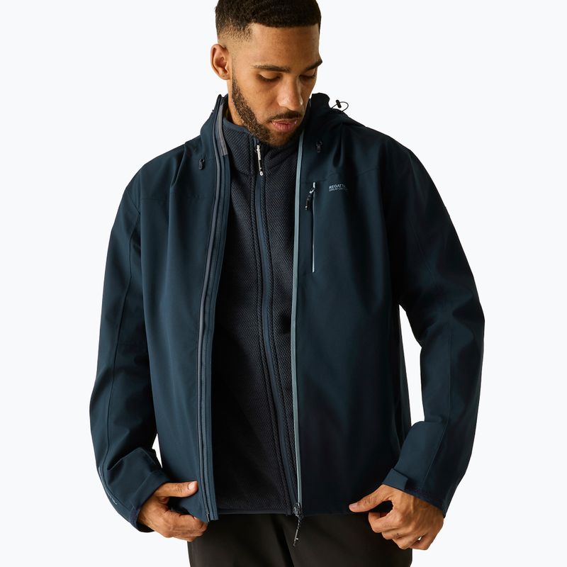 Vyriška lietaus striukė REGATTA Birchdale II navy/dusky blue 5