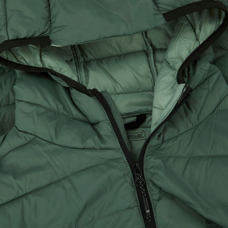 Vyriška pūsta striukė REGATTA Hooded Marizion dark forest green 4
