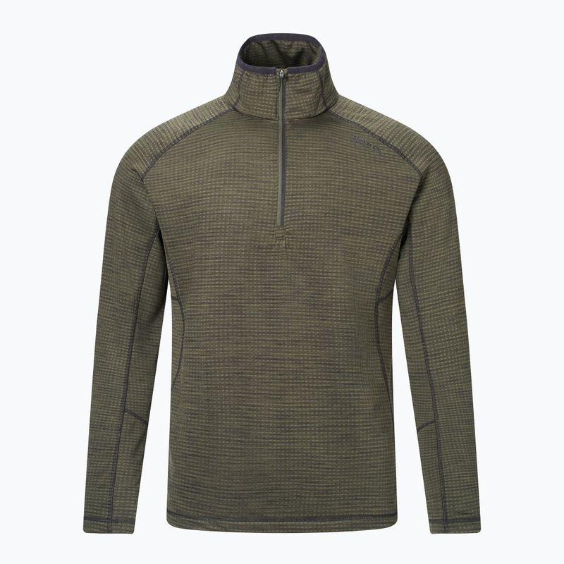 Vyriškas flisinis džemperis REGATTA Yonder II dark khaki 7