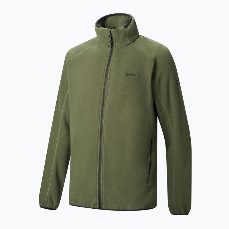 Vyriškas flisinis džemperis REGATTA Hadfield dark khaki 9