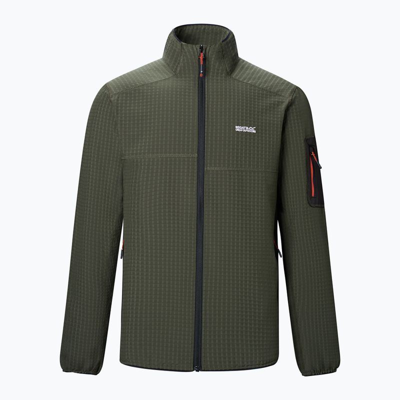 Vyriškas džemperis REGATTA Baslinn dark khaki/black 8