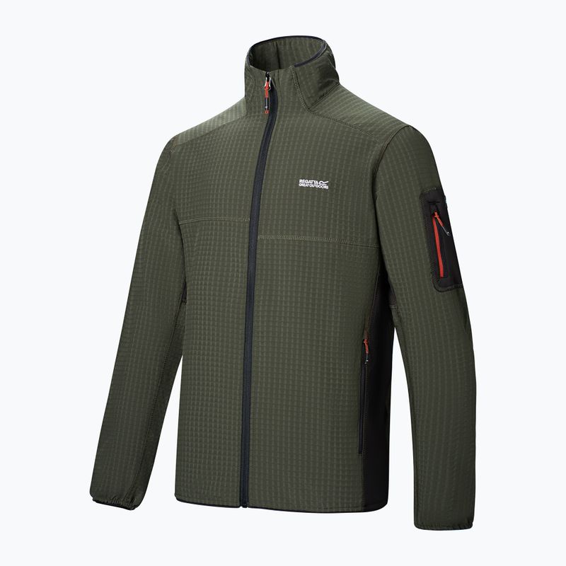 Vyriškas džemperis REGATTA Baslinn dark khaki/black 10