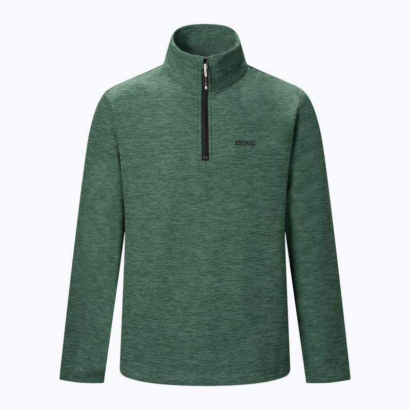 Vyriškas flisinis džemperis Regatta Thompson Marl dark forest green 6