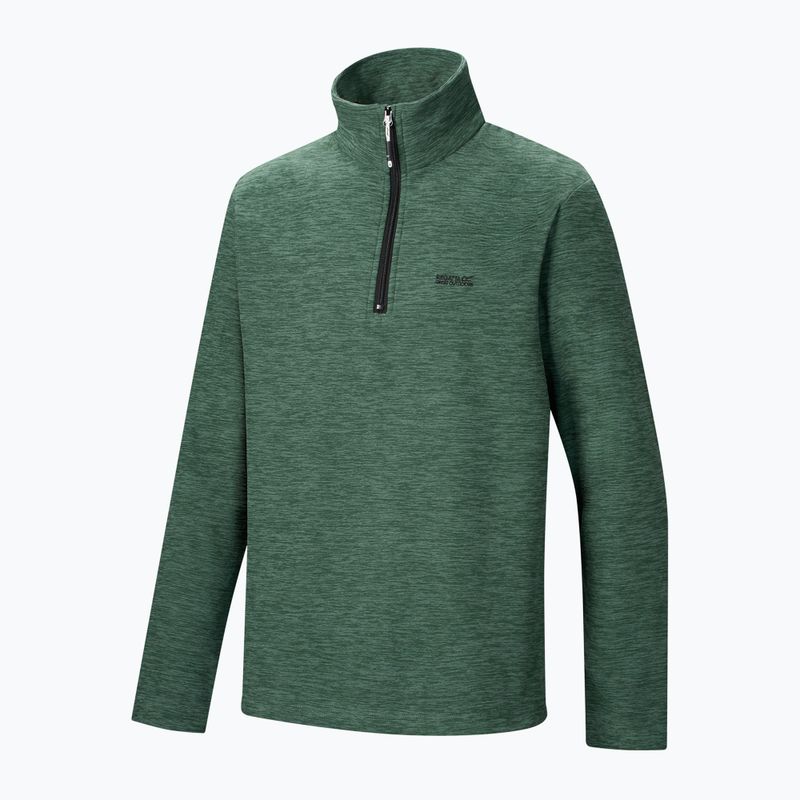 Vyriškas flisinis džemperis Regatta Thompson Marl dark forest green 8